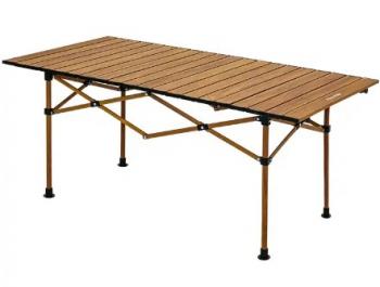 Стол туристический Naturehike увеличенный складной, 116.5х60х50,5 см. коричневый Naturehike cnh22ju038-lsi