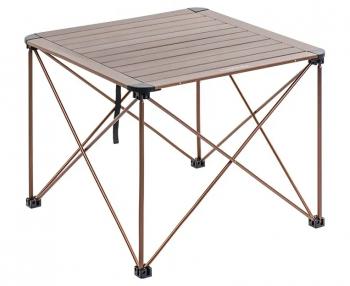 Стол туристический Naturehike алюминиевый, 69,5х69,5х56 см, складной, золотистый Naturehike nh16z016-l-bch