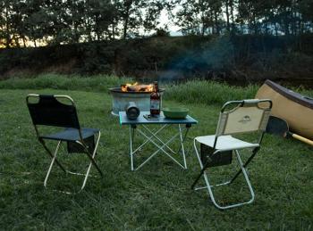 3 439 р. Стол туристический Naturehike складной, 68х46х40,5 см, серый Naturehike nh19z008-z-g  с доставкой в г. Чебоксары. Увеличить фотографию 9