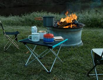 3 439 р. Стол туристический Naturehike складной, 68х46х40,5 см, серый Naturehike nh19z008-z-g  с доставкой в г. Чебоксары. Увеличить фотографию 7