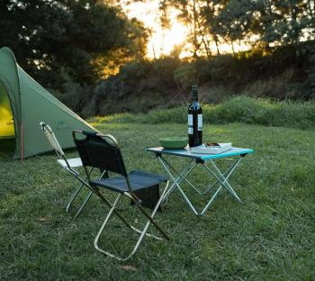 3 439 р. Стол туристический Naturehike складной, 68х46х40,5 см, серый Naturehike nh19z008-z-g  с доставкой в г. Чебоксары. Увеличить фотографию 12
