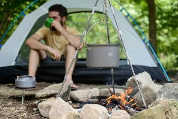 2 149 р. Тренога Naturehike для котелка Naturehike nh17s00s-g-sl  с доставкой в г. Чебоксары. Увеличить фотографию 5
