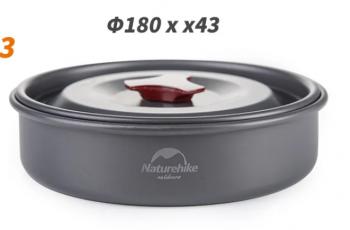 2 799 р. Набор посуды Naturehike туристический 3 в 1 (3 миски+половник) Naturehike nh15t203-g-ca  с доставкой в г. Чебоксары. Увеличить фотографию 4