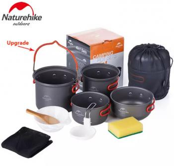 Набор посуды Naturehike туристический 4 в 1 (подвес+3 чашки) Naturehike nh18t018-g-va
