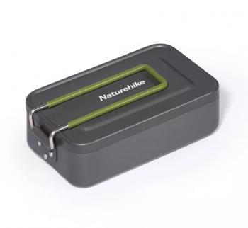 Котелок прямоугольный Naturehike 1 л., алюминиевый Naturehike nh21cj011-g