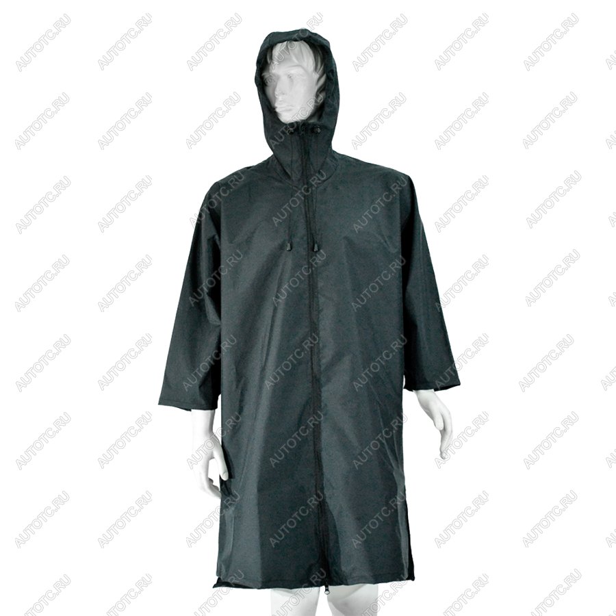 6 389 р. Дождевик-пончо BTrace Rain Zipper 46-50 (Черный) BTrace v0631-m-b  с доставкой в г. Чебоксары