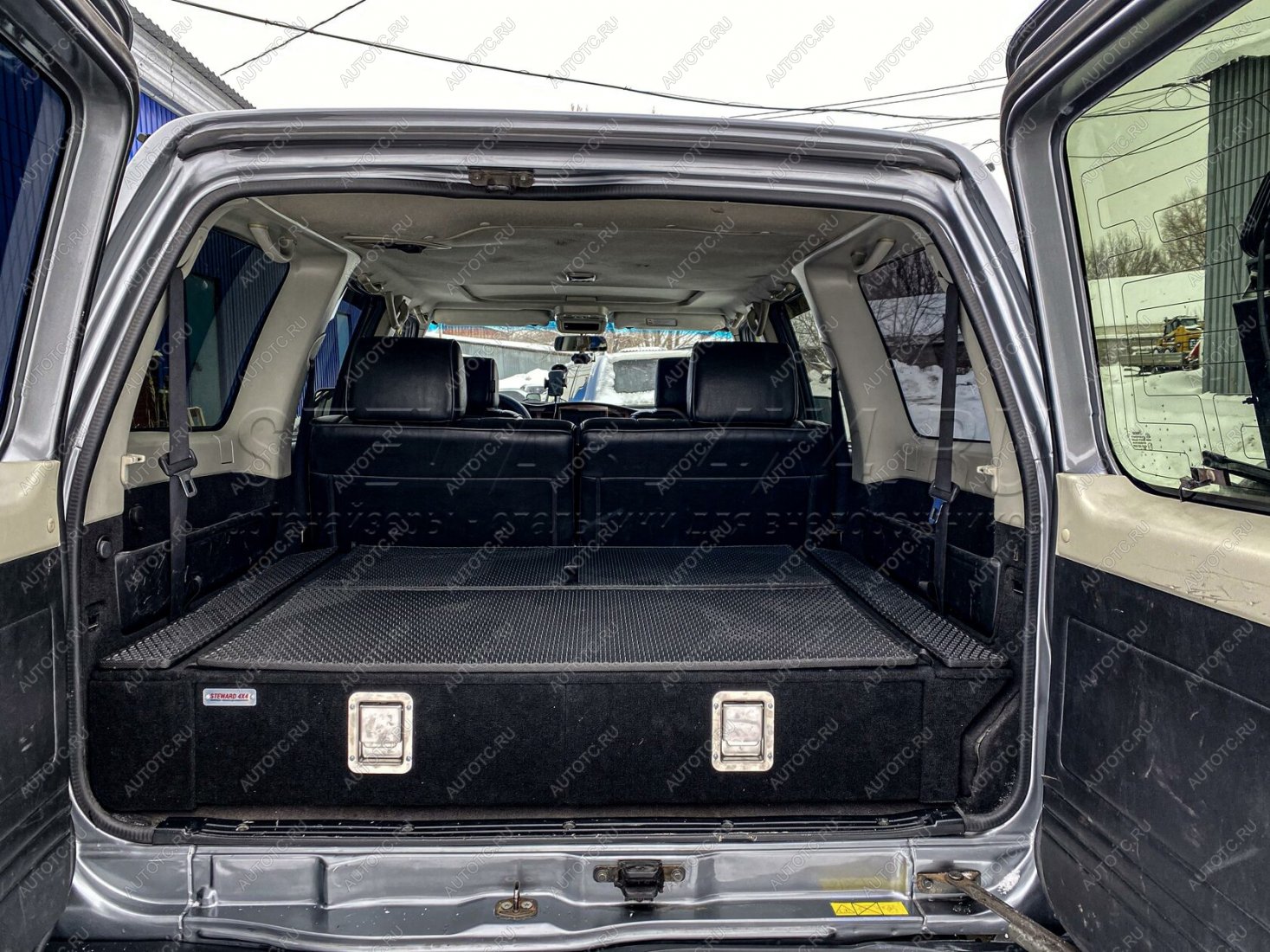34 999 р. Органайзер в багажник для Nissan Patrol Y61 "Премиум" Стюард нп61прем  с доставкой в г. Чебоксары