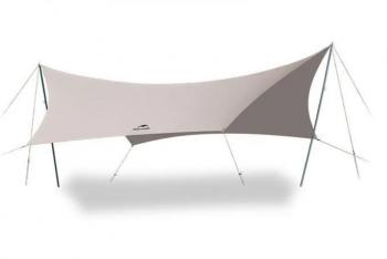 Тент кемпинговый Naturehike Lianyun, алюминиевый каркас, золотистый 690х480 см Naturehike cnh22zp023-gold