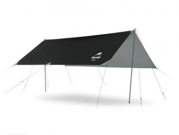 Тент кемпинговый Naturehike 3Х5 м., черно-серебристый винил Naturehike nh20tm006-vcslv35