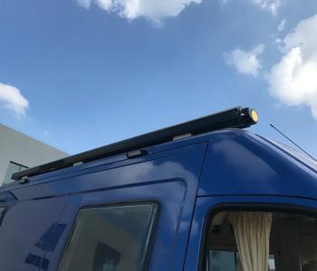 78 679 р. Маркиза автомобильная РИФ 3,0х2,5 м кассетная с электроприводом, корпус черный РИФ rif5833-3025bm  с доставкой в г. Чебоксары. Увеличить фотографию 3