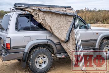 25 749 р. Маркиза автомобильная РИФ комбинированная (прямоугольная с веерной частью) 2,0х2,5 м (правая) РИФ rifavf0720250602  с доставкой в г. Чебоксары. Увеличить фотографию 19