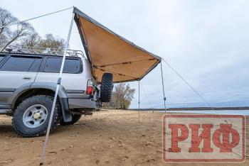 26 189 р. Маркиза автомобильная РИФ комбинированная (прямоугольная с веерной частью) 2,0х2,0 м (правая) РИФ rifavf072520602  с доставкой в г. Чебоксары. Увеличить фотографию 11