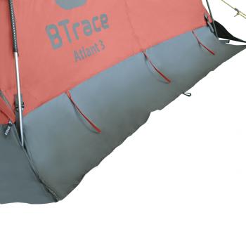 12 699 р. Палатка BTrace Atlant 3 (Красный) BTrace t0520  с доставкой в г. Чебоксары. Увеличить фотографию 8