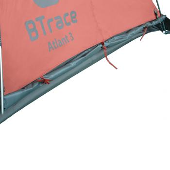 12 699 р. Палатка BTrace Atlant 3 (Красный) BTrace t0520  с доставкой в г. Чебоксары. Увеличить фотографию 9