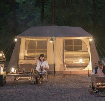 50 299 р. Палатка Naturehike Village 13 автоматическая 5-8-местная Naturehike cnh22zp004-br  с доставкой в г. Чебоксары. Увеличить фотографию 10
