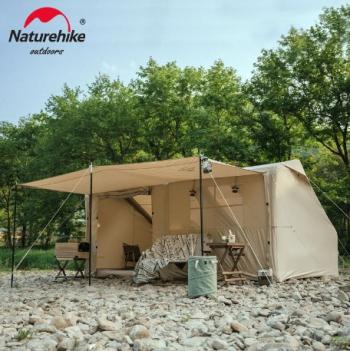 132 999 р. Палатка Naturehike надувная Extend Air 12 Y , песочная Naturehike cnh22zp008-cv  с доставкой в г. Чебоксары. Увеличить фотографию 2