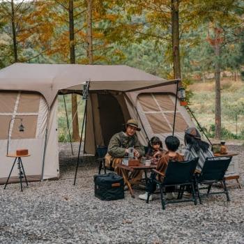 82 989 р. Палатка Naturehike Village 17, 4-местная, автоматическая, алюминиевый каркас, коричневая Naturehike cnh22zp021-br  с доставкой в г. Чебоксары. Увеличить фотографию 12