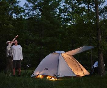10 529 р. Палатка Naturehike Cloud-Creek, 2-местная, белая Naturehike cnk2300zp024-2w  с доставкой в г. Чебоксары. Увеличить фотографию 10