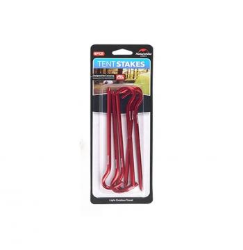 349 р. Колышки Naturehike алюминиевые (6 шт.) 17 см, красный, шестигранный Naturehike nh17d027-d-re  с доставкой в г. Чебоксары. Увеличить фотографию 2