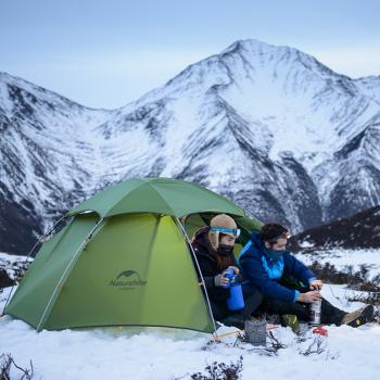 22 309 р. Палатка Naturehike Cloud Peak 20D Si 2-местная, алюминиевый каркас, зеленая Naturehike nh17k240-y-dgr  с доставкой в г. Чебоксары. Увеличить фотографию 6