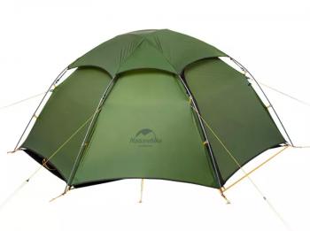 Палатка Naturehike Cloud Peak 20D Si 2-местная, алюминиевый каркас, зеленая Naturehike nh17k240-y-dgr