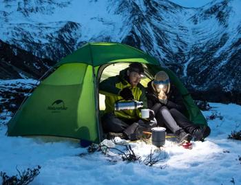 22 309 р. Палатка Naturehike Cloud Peak 20D Si 2-местная, алюминиевый каркас, зеленая Naturehike nh17k240-y-dgr  с доставкой в г. Чебоксары. Увеличить фотографию 7
