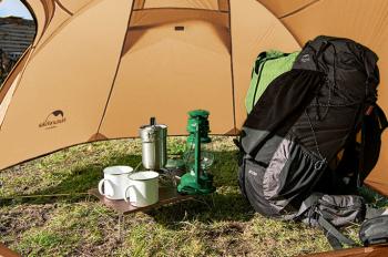 15 659 р. Палатка Naturehike Opalus 3-местная, алюминиевый каркас, оранжевый Naturehike nh17l001-l-tor  с доставкой в г. Чебоксары. Увеличить фотографию 7