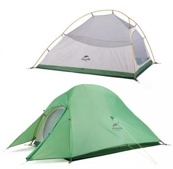 Палатка Naturehike Cloud Up Si 2-местная, алюминиевый каркас, зеленый Naturehike nh17t001-t-dfgr