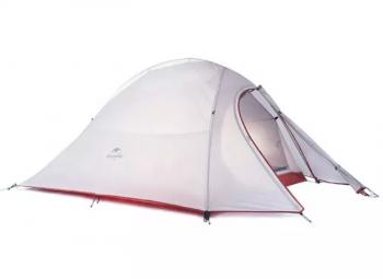 Палатка Naturehike Cloud Up Si 2-местная, алюминиевый каркас, сверхлегкая, серо-красная Naturehike nh17t001-t-dg