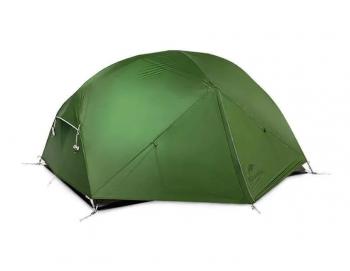 Палатка Naturehike Mongar 2-местная, алюминиевый каркас, зеленая Naturehike nh17t007-m-fgr