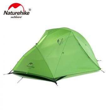 Палатка Naturehike Star-river Si 2-местная, алюминиевый каркас, сверхлегкая, зеленый Naturehike nh17t012-t-dgr