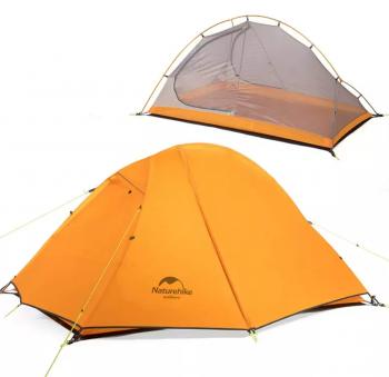 Палатка Naturehike Cycling (Spider) Si 1-местная, алюминиевый каркас, сверхлегкая, оранжевая Naturehike nh18a095-d-dor
