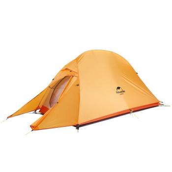 Палатка Naturehike Cloud Up 1-местная, алюминиевый каркас, сверхлегкая, оранжевая Naturehike nh18t010-t-tor