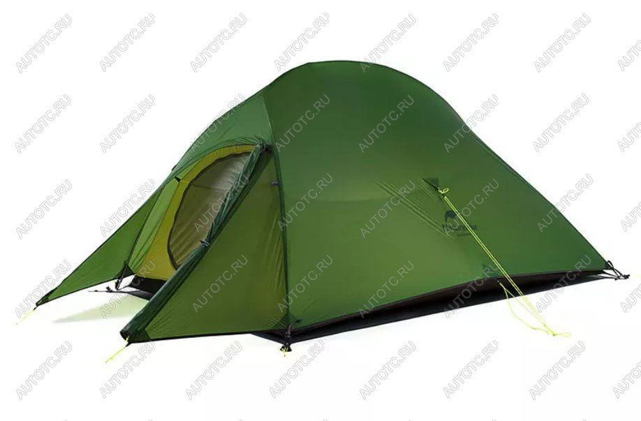 25 059 р. Палатка Naturehike Cloud Up Si 3-местная, алюминиевый каркас, сверхлегкая, зеленая Naturehike nh18t030-t-dfgr  с доставкой в г. Чебоксары