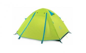 Палатка Naturehike P-Series 2-местная, алюминиевый каркас, салатовый Naturehike nh18z022-p-2dgr