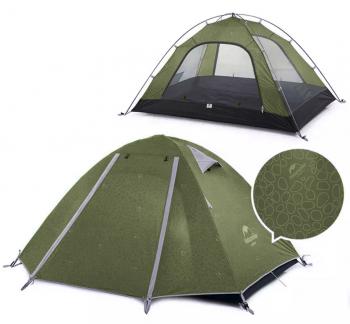 11 449 р. Палатка Naturehike P-Series 4-местная, алюминиевый каркас, зеленая Naturehike nh18z044-p-4dgr  с доставкой в г. Чебоксары. Увеличить фотографию 4