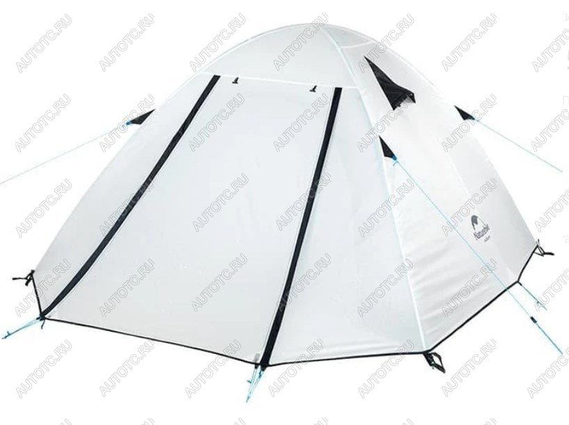 11 449 р. Палатка Naturehike P-Series 4-местная, алюминиевый каркас, белая Naturehike nh18z044-p-4w  с доставкой в г. Чебоксары