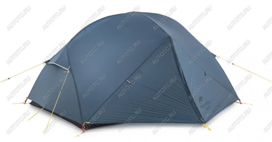 16 369 р. Палатка Naturehike Mongar 2-местная, алюминиевый каркас, сверхлегкая, синяя Naturehike nh19m002-j-dbl  с доставкой в г. Чебоксары