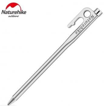 Колышек для палатки Naturehike нержавеющая сталь 25 см Naturehike nh19pj014-sl25