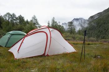 26 969 р. Палатка Naturehike Hiby Si 4-местная, алюминиевый каркас, серо-красный Naturehike nh19zp005-dg  с доставкой в г. Чебоксары. Увеличить фотографию 14