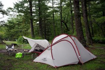 20 629 р. Палатка Naturehike Hiby Si 3-местная, алюминиевый каркас, серо-красная Naturehike nh19zp016-dg  с доставкой в г. Чебоксары. Увеличить фотографию 14