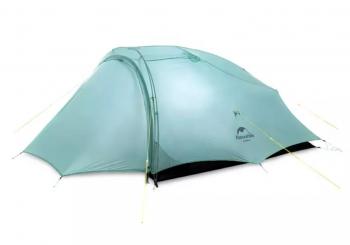 Палатка Naturehike Outdoor 2-местная, алюминиевый каркас, сверхлегкая, голубой Naturehike nh20zp091-2lbl
