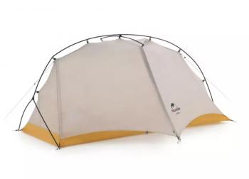 Палатка Naturehike Cloud Trace 1-местная, алюминиевый каркас, серо-желтая Naturehike nh21zp003-gye