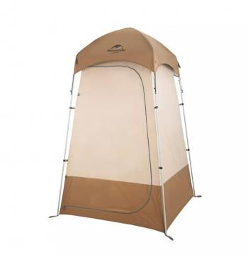 Палатка Naturehike душ-туалет, алюминиевый каркас, коричневый Naturehike nh21zp005-br