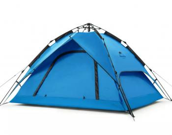 Палатка Naturehike 3-местная, быстросборная, синяя Naturehike nh21zp008-3bl