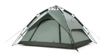 7 649 р. Палатка Naturehike 3-местная, быстросборная, серо-зеленая Naturehike nh21zp008-3ggr  с доставкой в г. Чебоксары. Увеличить фотографию 2