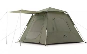 Палатка Naturehike Ango 3-местная, быстросборная, зеленая Naturehike nh21zp010-agr