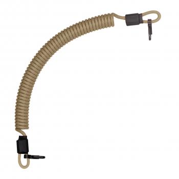 Страховочный тренчик CORD из паракорда с 2 карабинами (tan) CORD tr.kk.t
