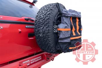 10 119 р. Сумка для вещей на запасное колесо черная Telawei Telawei reartyrebagpl  с доставкой в г. Чебоксары. Увеличить фотографию 10