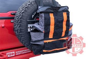 10 119 р. Сумка для вещей на запасное колесо черная Telawei Telawei reartyrebagpl  с доставкой в г. Чебоксары. Увеличить фотографию 12